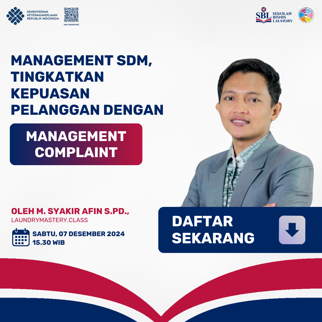 MANAGEMENT SDM, TINGKATKAN KEPUASAN PELANGGAN DENGAN MANAGEMENT COMPLAINT