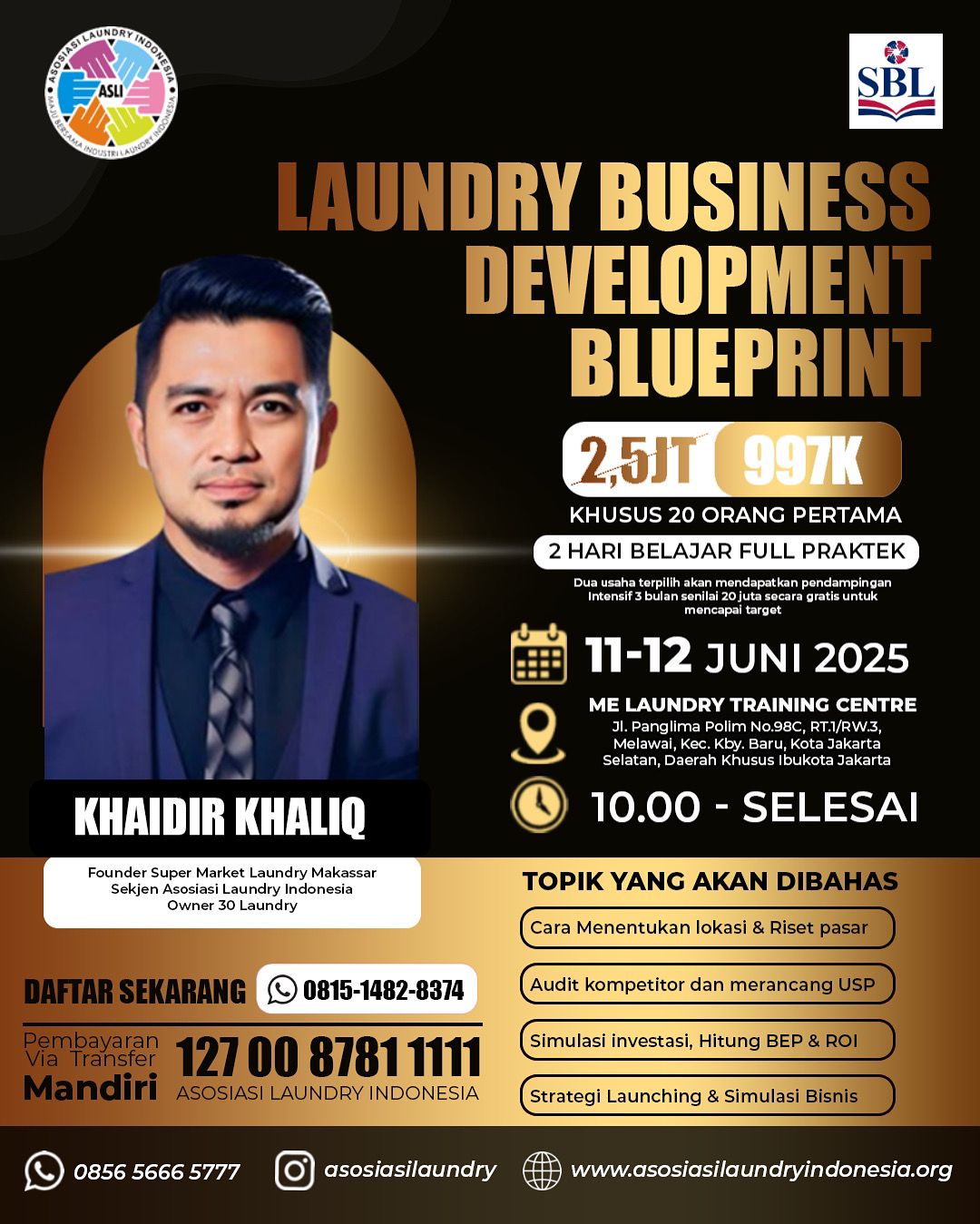 Laundry Business Development Blueprint